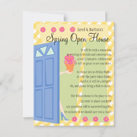 Open House Kaart (Voorkant)