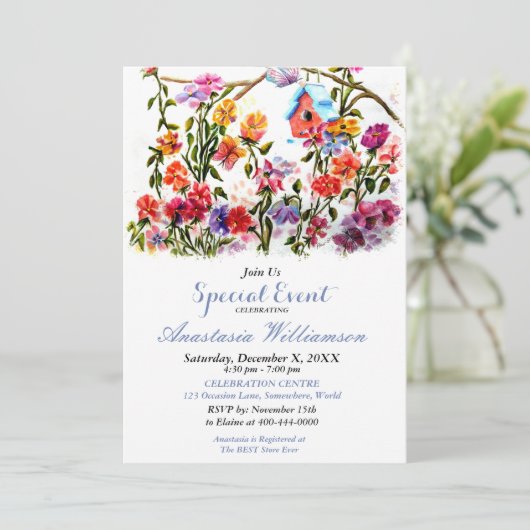 OPEN HOUSE PARTY INVITATION (Debout devant)