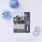 Open House Real Estate Realtor Flyer (Enkel)