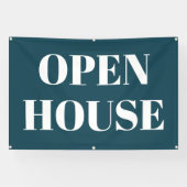 OPEN HOUSE-spandoek Spandoek (Horizontaal)