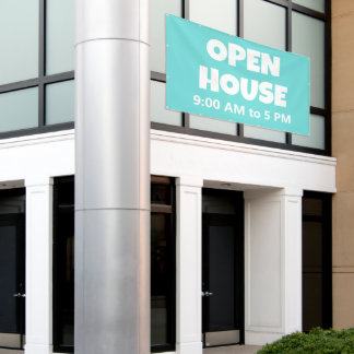 OPEN HUIS Aangepaste banner
