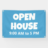 OPEN HUIS Aangepaste banner (Horizontaal)
