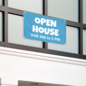 OPEN HUIS Aangepaste banner (Buitenkant Gebouw)