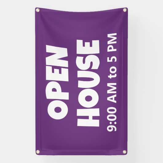 OPEN HUIS Aangepaste banner (Verticaal)
