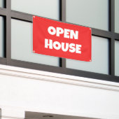 OPEN HUIS Bright Banner (Buitenkant Gebouw)