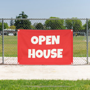 OPEN HUIS Bright Banner
