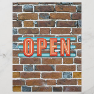 OPEN HUIS FLYER