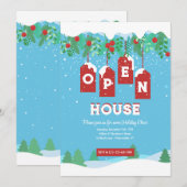 Open Huis in de Winter Kaart (Voorkant / Achterkant)