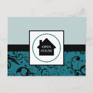 open huis : professionele klever briefkaart