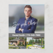 open huis | Reclamebrochure voor onroerend goed Flyer (Achterkant)