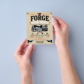 Open Huis Smederij Flyer (Hand)