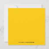 Open huis voor afgestudeerden (Geel) Aankondiging (Achterkant)