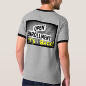 Open inschrijving t-shirt (Achterkant)