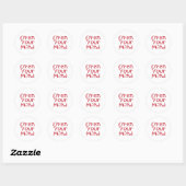 Open je geest Sticker (Vel)