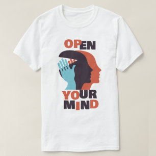 Open je geest t-shirt