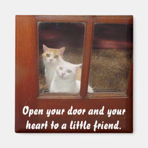 Open je hart magneet