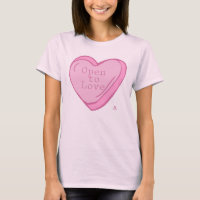 Open Love Flirterige Gesprek Hart Ontwerp