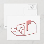 Open Mailbox Briefkaart (Voorkant / Achterkant)