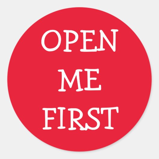 Open me eerst ronde sticker (Voorkant)