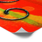 Open microfoon Non-Stop Muziek Poster (Hoek)