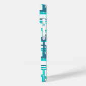 Open middeleeuwse moderne rechthoeken Case-Mate iPhone case (Achterkant / Links)