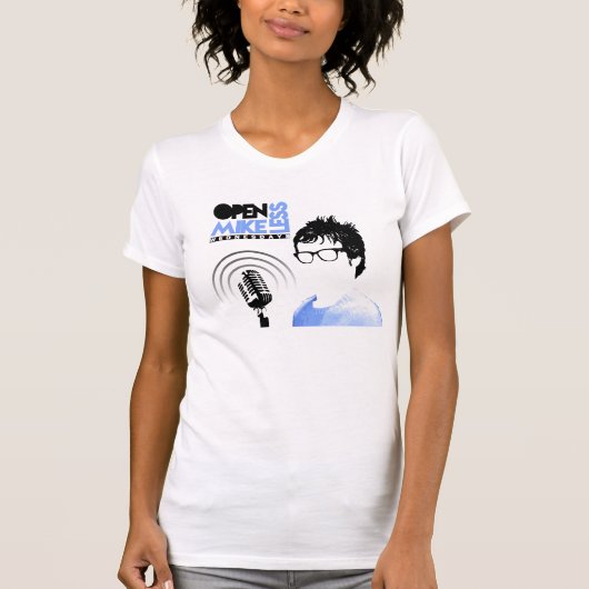 Open Mikeless Tshirt (Voorkant)