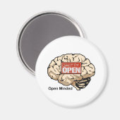 Open Minded Magneet (Voorkant / Achterkant)