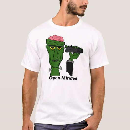 Open Minded Monster T-shirt (Voorkant)