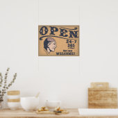 Open Minded Poster (Keuken)