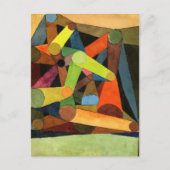 Open Mountain Abstract Paul Klee Briefkaart (Voorkant)