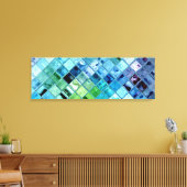 Open oceaan op Canvas ~ aanpasbare wandkunst Afdruk (Insitu (Woonkamer))