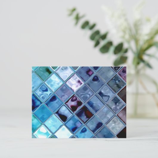 Open Ocean Briefkaart ~ aanpasbaar uniek ontwerp (Staand voorkant)