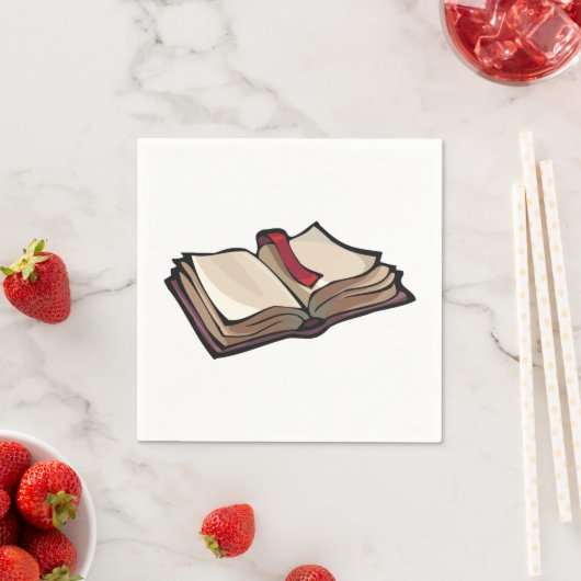 Open papieren servetten (Insitu)