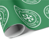 Open pas op 25 december Groenboek Cadeaupapier (Rol Hoek)