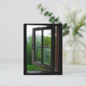 Open raam briefkaart (Staand voorkant)