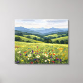 Open Range Prairies Canvas Afdruk (Voorkant)