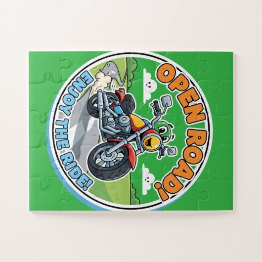 Open Road! Enjoy The Ride! Legpuzzel (Horizontaal)