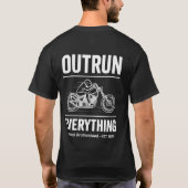 Open Road Outrun Everything T-shirt (Achterkant)