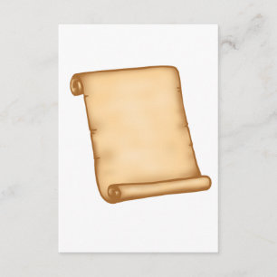 Open Scroll-uitnodigingen Kaart