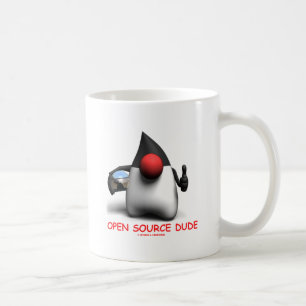 Open Source guy (software ontwikkelaar hertog) Koffiemok