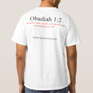 Open Source vertaling Obadja 1:2 T-shirt