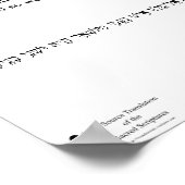 Open Source vertaling Ruth 1:3 Poster (Hoek)