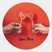 open sticker hier (Voorkant)