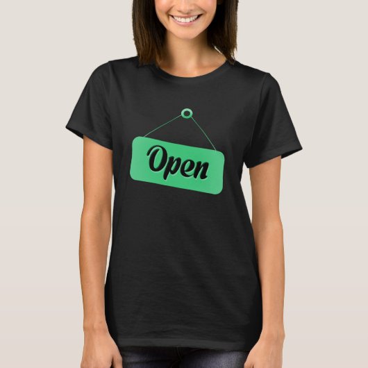 Open! T-shirt (Voorkant)