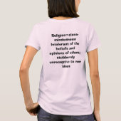 OPEN T-SHIRT (Achterkant)