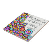 Open Tegeltje (Zijkant)