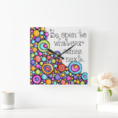 Open Vierkante Klok (Huis)