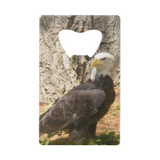 Open voor Amerikaanse flesfles met Bald Eagle Kredietkaart Flessenopener