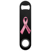 Open voor flesflesopening voor roze lint speed flessenopener (Achterkant)