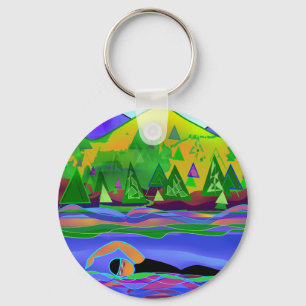 Open Water Solo Sleutelhanger
